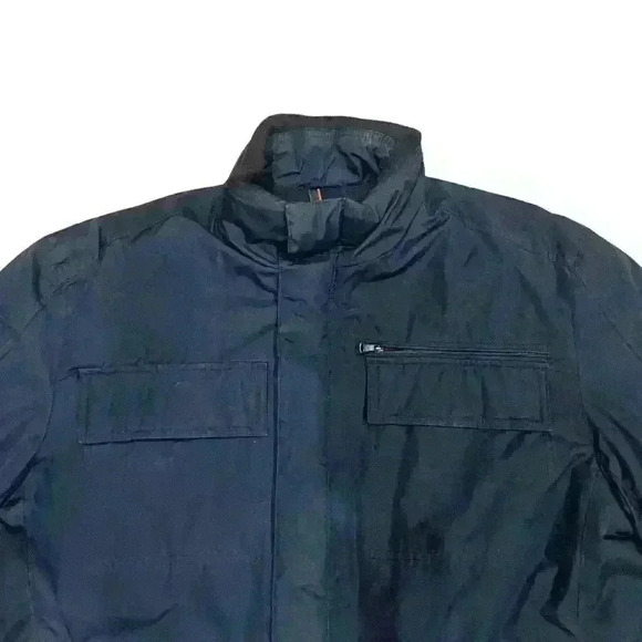 HAWKE&Co Winter Water Resistant Black Fleece Lined Jacket Size Medium - Picture 2 of 10